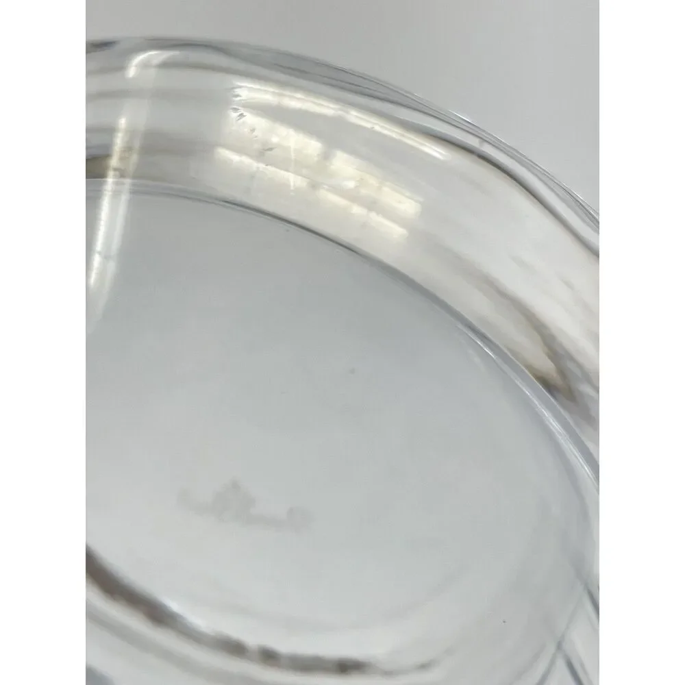 ROSENTHAL Germany Clear Crystal Signed 9